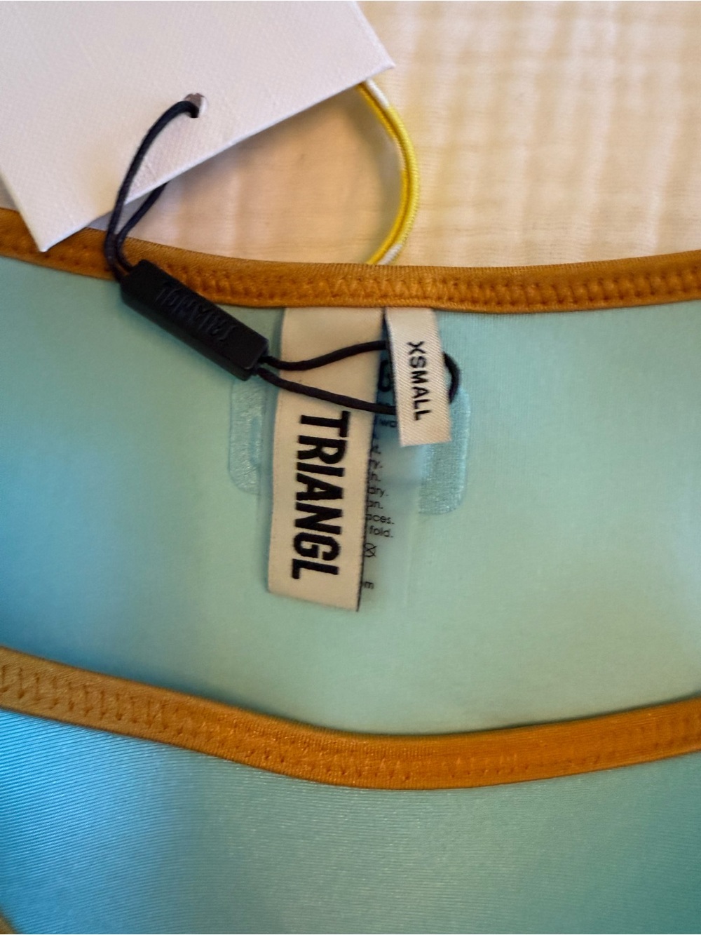 triangl swimwear Sofi - Roque Neoprene Halter Bikini NWT - Picture 9 of 12